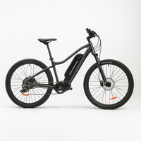 Electric Mountain Bike Built for Trail Performance, 500W Mid-Drive Motor, 55-Mile Range, Aluminum Frame