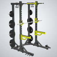 Counterbalanced Smith Machine Built for Elite Training, 11-Gauge Steel Frame, Dual Cable Columns, 450kg Rating