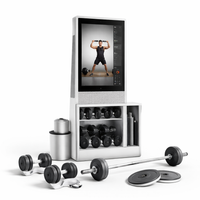 Smart Home Gym System Designed for AI Training, 4K Touchscreen, Real-Time Form Tracking, Complete Accessory Kit