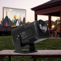 Outdoor LED Projector Designed for Backyard Cinema, LCD Technology, Wide Voltage Range, CE FCC RoHS Certified