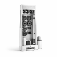 Smart Home Gym System Designed for AI Training, 4K Touchscreen, Real-Time Form Tracking, Complete Accessory Kit