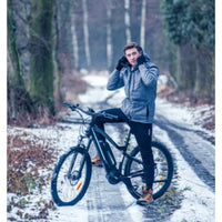 Electric Mountain Bike Built for Trail Performance, 500W Mid-Drive Motor, 55-Mile Range, Aluminum Frame
